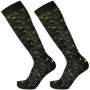 MICO 282 Light weight - X-Performance Ski Touring socks - Black/Yellow