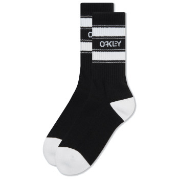 OAKLEY B1B Icon Socks 3 Pack - Crew Socks - Blackout