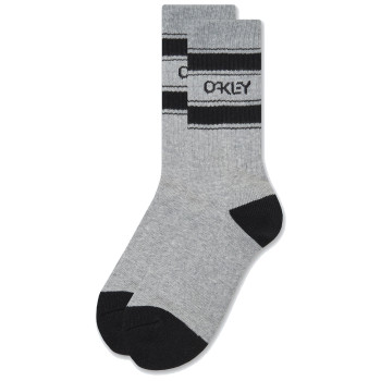 OAKLEY B1B Icon Socks 3 Pack - Crew Socks - New Granite Heather