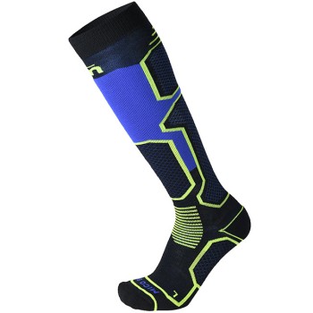 MICO 249 Medium weight Warm Control - Κάλτσες Ski - Black/Yellow MICO 249 Medium weight Warm Control - Κάλτσες Ski - Black/Yellow