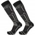 MICO 249 Medium weight Warm Control - Κάλτσες Ski - Black/Gray