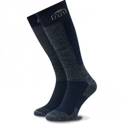 MICO 250 Medium weight Warm control - Κάλτσες Ski - Blue