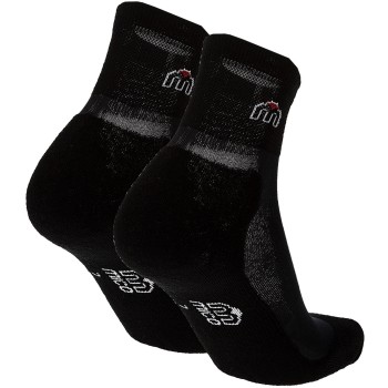 Mico 1283 Light weight Extra Dry run - Kάλτσες αστράγαλου 2 ζεύγη - Black Mico 1283 Light weight Extra Dry run - Kάλτσες αστράγαλου 2 ζεύγη - Black