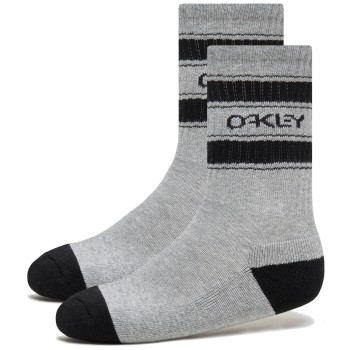 OAKLEY B1B Icon Socks 3 Pack - Crew Κάλτσες Ανδρικές - New Granite Heather OAKLEY B1B Icon Socks 3 Pack - Crew Κάλτσες Ανδρικές - New Granite Heather