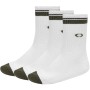 OAKLEY Essential Socks 3 Pack - Crew Κάλτσες Ανδρικές - White