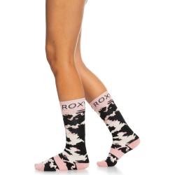 ROXY Misty - Γυναικείες Κάλτσες Snowboard/Ski - True Black Nimal