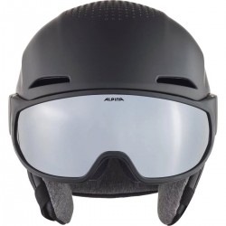 ALPINA Alto Hi-EPS + Visor Q-Lite - Κράνος Ski/Snowboard - Black matt
