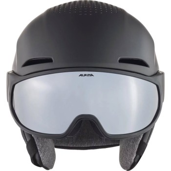 ALPINA Alto Hi-EPS + Visor Q-Lite - Κράνος Ski/Snowboard - Black matt ALPINA Alto Hi-EPS + Visor Q-Lite - Κράνος Ski/Snowboard - Black matt