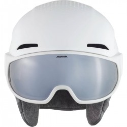 ALPINA Alto Hi-EPS + Visor Q-Lite - Κράνος Ski/Snowboard - White matt