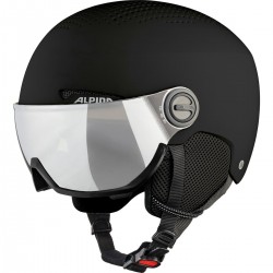 ALPINA Arber Hi-EPS + Visor Q-Lite - Κράνος Ski/Snowboard - Black matt