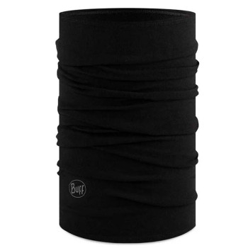 BUFF Merino Midweight Neckwear - Solid Black