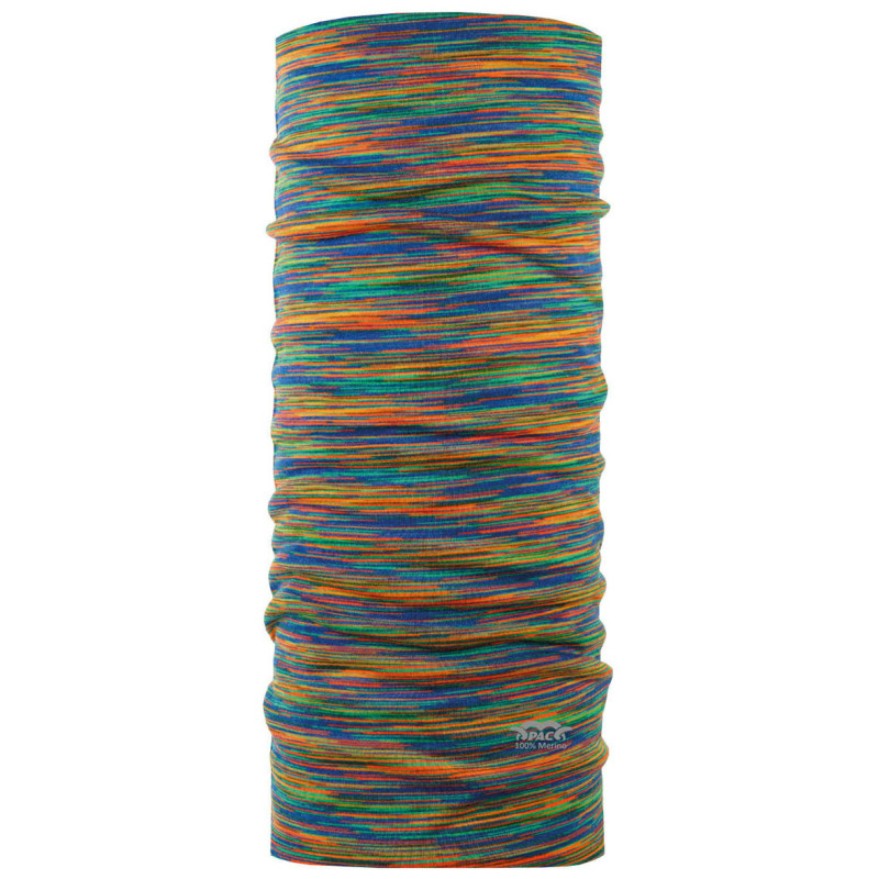 P.A.C. Kids Merino Wool - 100% Wool (Merino) Neckwear - Multi Rainbows