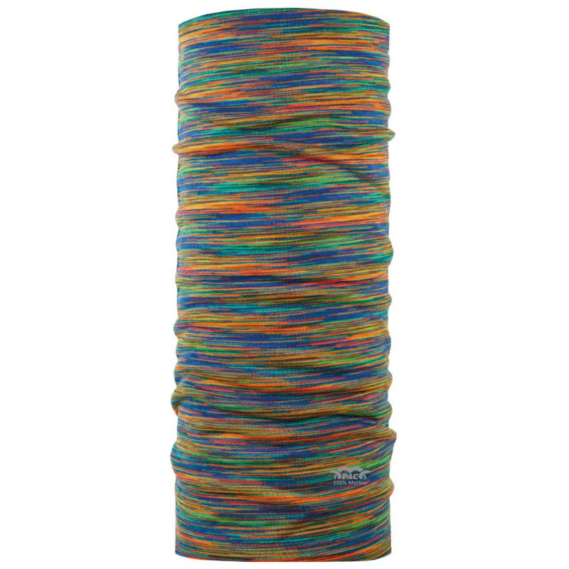 P.A.C. Kids Merino Wool - 100% Wool (Merino) Neckwear - Multi Rainbows