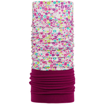 P.A.C. Kids Recycling Fleece - Neckwarmer - Flower Multi