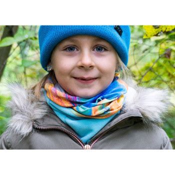 P.A.C. Kids Recycling Fleece - Neckwarmer - Skulls
