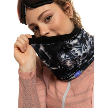 ROXY Lana - Neck Warmer for Women - True Black Future Flower