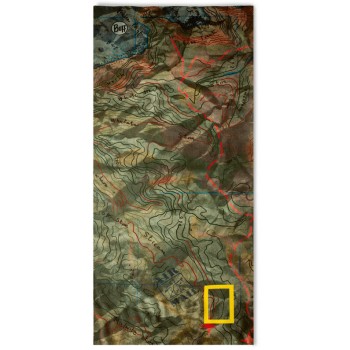 BUFF Original EcoStretch National Geographic- Μαντήλι Λαιμού - Anawhata Khaki BUFF Original EcoStretch National Geographic- Μαντήλι Λαιμού - Anawhata Khaki