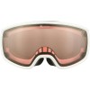 ALPINA DOUBLE JACK MAG Quattroflex Q - Ski/Snowboard Goggle - White matt/Black spherical mirror