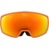 ALPINA Double Jack Q-Lite mirror - Ski/Snowboard Goggles - Pumpkin matt/Red spherical