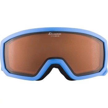 ALPINA SCARABEO Junior Doubleflex Hicon - Παιδική Mάσκα ski - Light blue