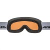 ALPINA Scarabeo S Q-Lite Mirror - Ski/Snowboard Goggles - Black matt/Gold Cylindrical