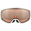ALPINA DOUBLE JACK MAG Quattroflex Q - Ski/Snowboard Goggle - White matt/Black spherical mirror