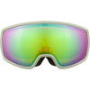 ALPINA Double Jack Q-Lite mirror - Ski/Snowboard Goggles - Moon Grey matt/Green spherical