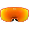 ALPINA Double Jack Q-Lite mirror - Ski/Snowboard Goggles - Pumpkin matt/Red spherical
