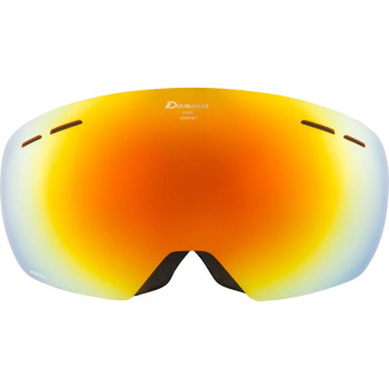 ALPINA GRANBY Q-LITE - Ski/Snowboard Goggle - Black matt/Red spherical