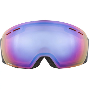 ALPINA GRANBY Q-LITE - Ski/Snowboard Goggle - Grey matt/Blue spherical