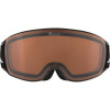 Alpina Nakiska - Μάσκα ski/snowboard - Black Matt/Orange Lens