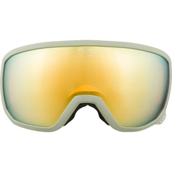 ALPINA Scarabeo Q-Lite Spherical - Ski/Snowboard Goggles - Moongrey matt/Gold spherical