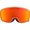ALPINA Scarabeo S Q-Lite Mirror - Ski/Snowboard Goggles - Pumpkin matt/Red Cylindrical