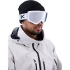 Anon Helix 2.0 Goggles + Bonus Lens - Μάσκα Ski/Snowboard- White/Silver Amber/Amber
