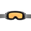 ALPINA BIG HORN Q-LITE - Μάσκα Ski/Snowboard - Moongrey matt/Green spherical mirror