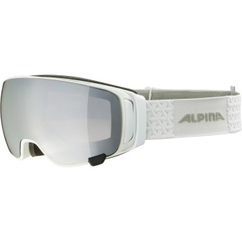 ALPINA DOUBLE JACK MAG Q-Lite - Μάσκα Ski/Snowboard - White Gloss/Black spherical mirror ALPINA DOUBLE JACK MAG Q-Lite - Μάσκα Ski/Snowboard - White Gloss/Black spherical mirror