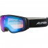 ALPINA Double Jack Planet Q-Lite mirror - Μάσκα Ski/Snowboard - Black matt/Blue spherical