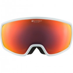 ALPINA Double Jack Planet Q-Lite mirror - Μάσκα Ski/Snowboard - White matt/Rainbow spherical