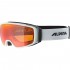 ALPINA Double Jack Planet Q-Lite mirror - Μάσκα Ski/Snowboard - White matt/Rainbow spherical