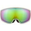 ALPINA Double Jack Q-Lite mirror - Μάσκα Ski/Snowboard - Moon Grey matt/Green spherical