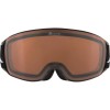 ALPINA Nakiska Doubleflex - Μάσκα Ski/Snowboard - Black matt/Orange