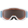 ALPINA PINEY Singleflex Hicon - Παιδική Mάσκα ski - White sky blue/Orange 