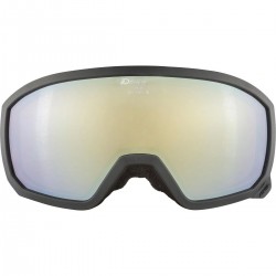 ALPINA SCARABEO Junior Q-Lite Mirror - Παιδική Μάσκα Ski/Snowboard - Black matt/Gold spherical