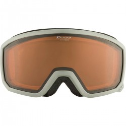 ALPINA  Scarabeo S Doubleflex Hicon - Μάσκα Ski/Snowboard - Moongrey matt/Orange