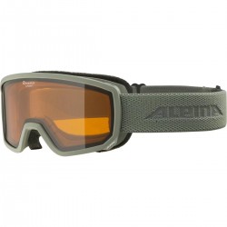 ALPINA  Scarabeo S Doubleflex Hicon - Μάσκα Ski/Snowboard - Moongrey matt/Orange