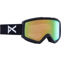 Anon Helix 2.0 Perceive + Bonus Lens - Μάσκα Ski/Snowboard - Black/Perceive Variable Green/Amber