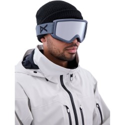 Anon Helix 2.0 Goggles + Bonus Lens - Μάσκα Ski/Snowboard- Stealth/Silver Amber/Amber 