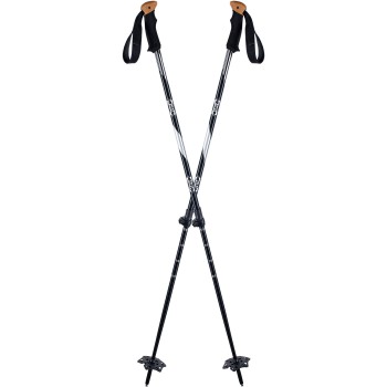 Atlas Trail Walking 2 Piece Pole - Μπατόν πεζοπορικό - Black