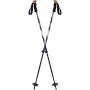 Atlas Trail Walking 2 Piece Pole - Μπατόν πεζοπορικό - Black