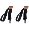 Atlas Trail Walking 2 Piece Pole - Μπατόν πεζοπορικό - Black